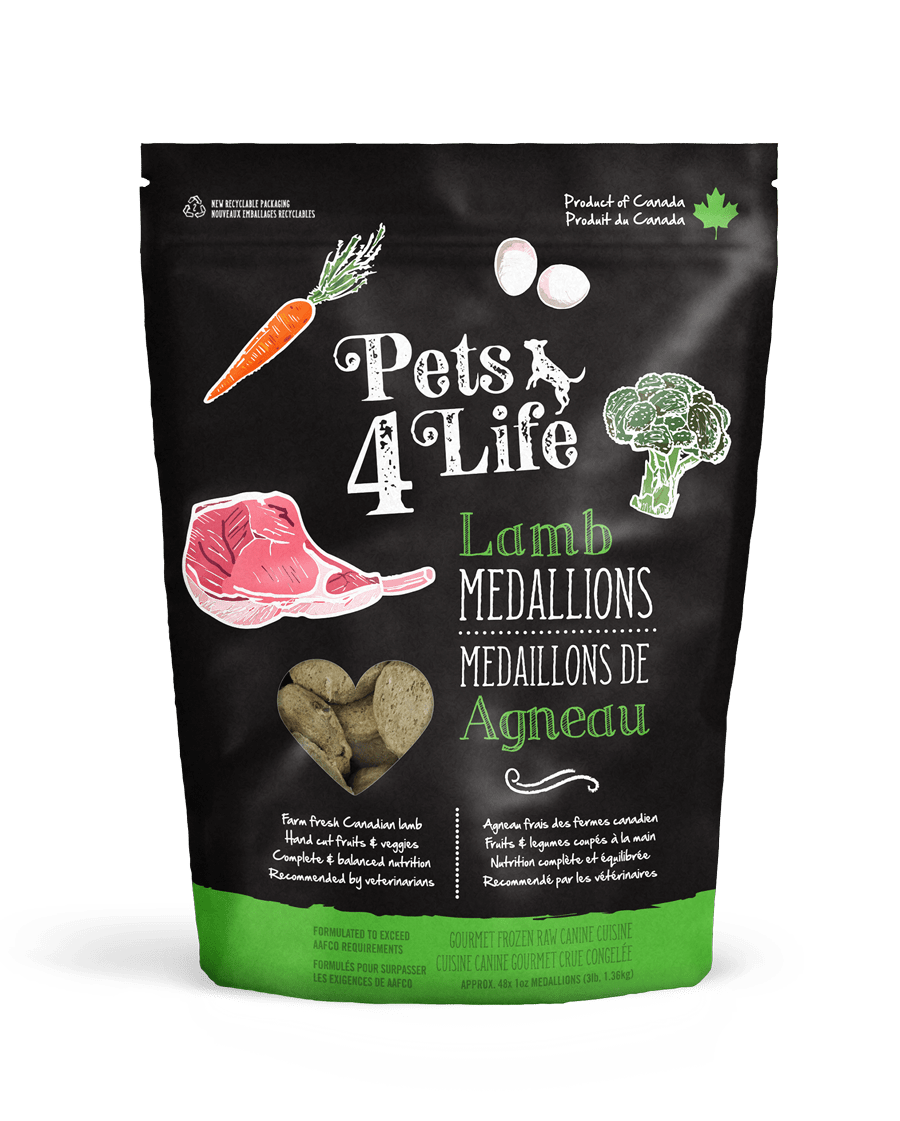 Pets4Life Frozen Raw Dog Food PetToba