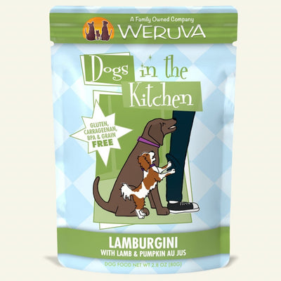 Lamburgini (Lamb & Pumpkin Au Jus) Dog Food Pouch 2.8 oz - Dogs in the Kitchen - PetToba-Dogs in the Kitchen