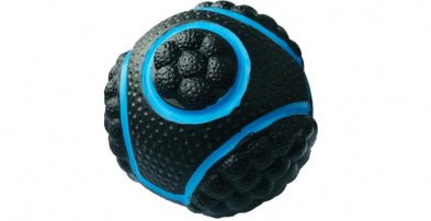 Latex Dog Toy Futuristic Golf Ball Squeaker 3" Blue - Dog Toy - Bud'z - PetToba-Bud'z