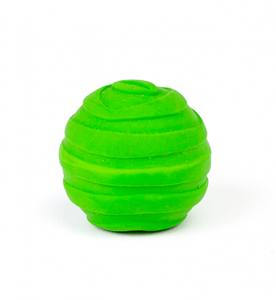 Latex Dog Toy Mini Ball Squeaker 1.9" Green - Dog Toy - Bud'z