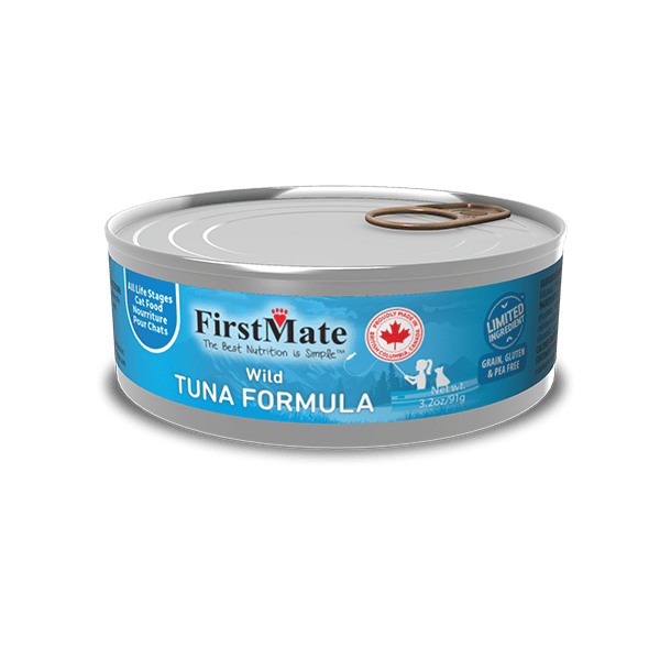 Limited Ingredient – Wild Tuna Formula for Cats 3.2oz 24 cans - Firstmate - Wet Cat Food - PetToba-FirstMate