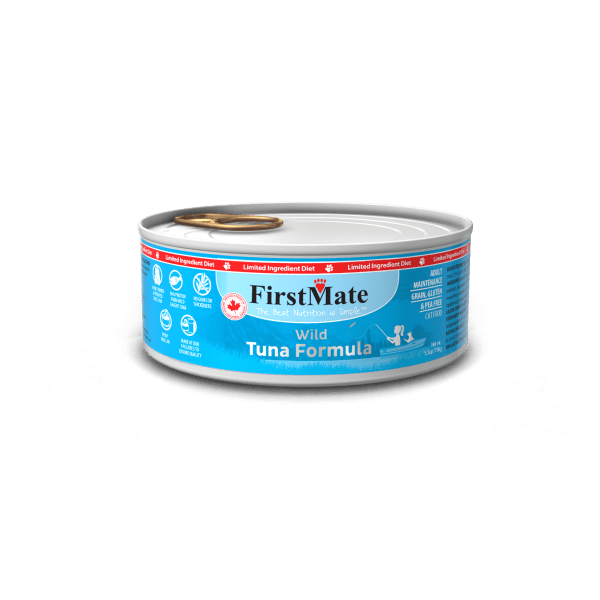 Limited Ingredient – Wild Tuna Formula for Cats 5.5oz 24 cans - Firstmate - Wet Cat Food