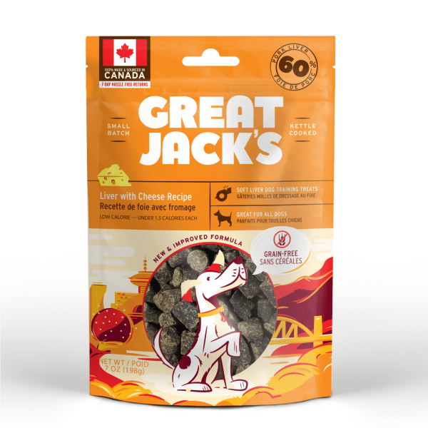 Liver with Cheese Recipe Dog Treats - Great Jacks - PetToba-Great Jacks