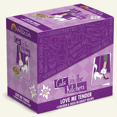 Love Me Tender (Chicken & Duck in Gravy) Cat Food Pouch 3.0 oz - Cats in the Kitchen - PetToba-Cats in the Kitchen