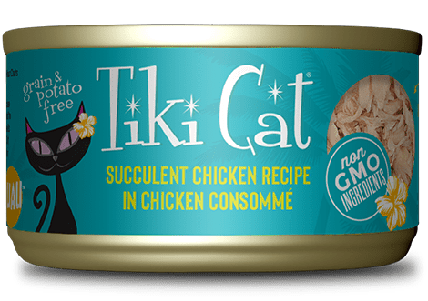 Luau GF Succulent Chicken (2.8 | 6.0 |10 oz ) Wet Cat food - Tiki Cat - PetToba-Tiki Cat