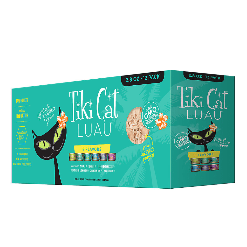 Luau GF Variety Pack (2.8 oz) Wet Cat food - Tiki Cat - PetToba-Tiki Cat