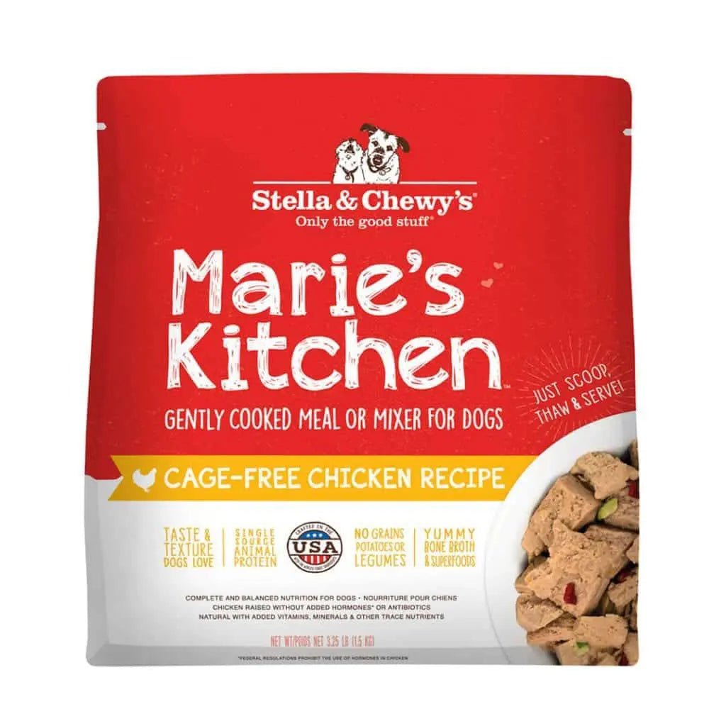 Marie's Kitchen Cage Free Chicken Recipe - Frozen Raw Dog Food - Stella & Chewy's - PetToba-Stella & Chewys