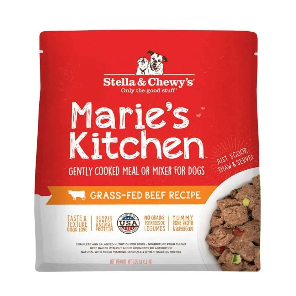 Marie's kitchen Grass-fed Beef Recipe for Dogs - Stella & Chewy's