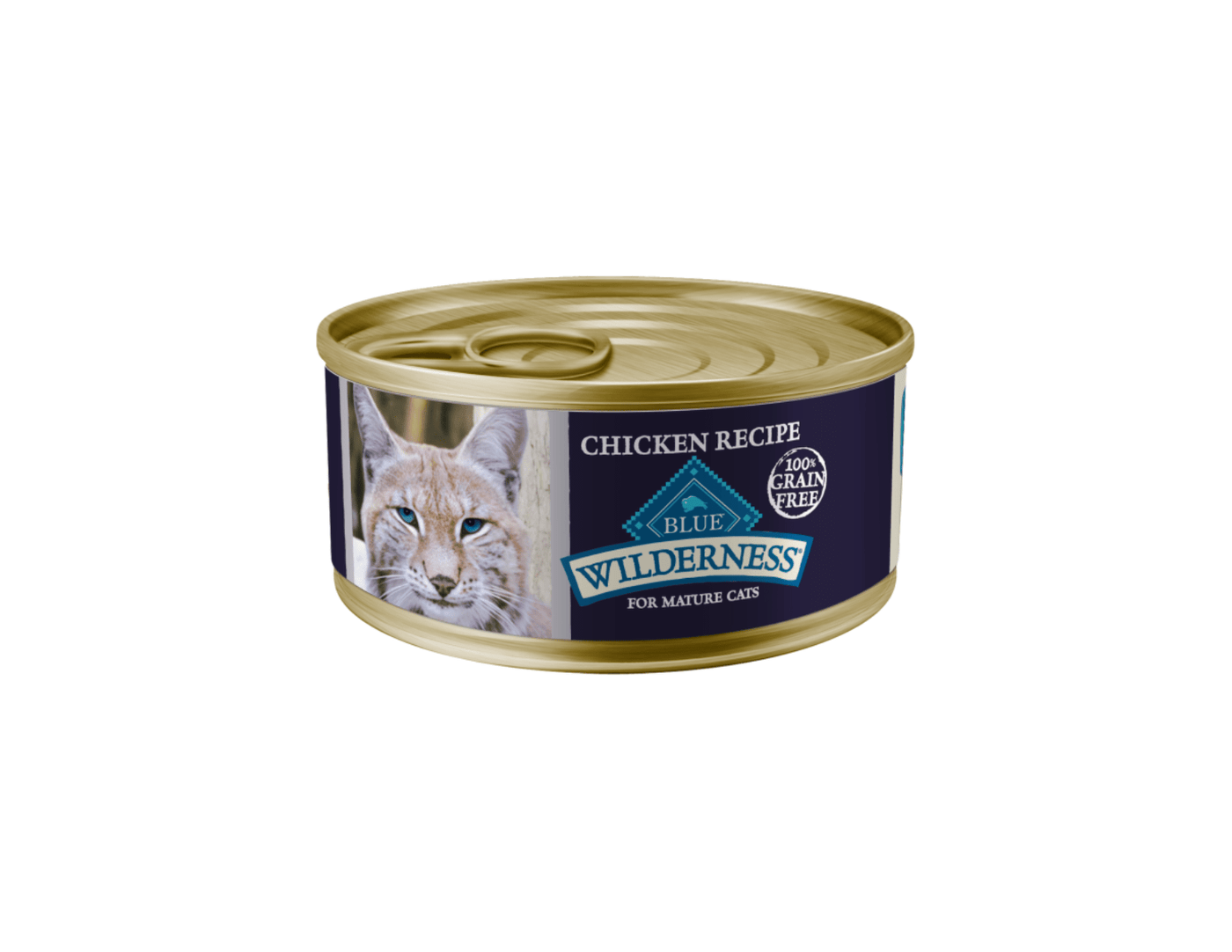 Mature Cat Chicken Recipe Canned Food - Wet Cat Food - Blue Cat Wilderness - PetToba-Blue Buffalo