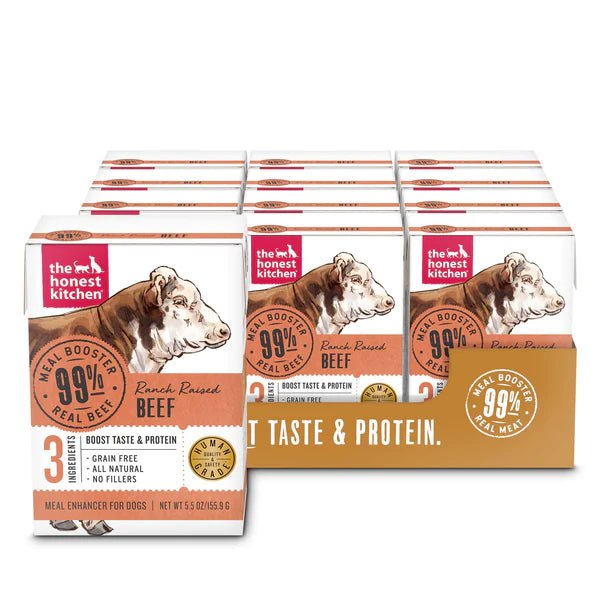 Meal Booster 99% Beef 5.5 oz - Dog Food Topper - The Honest Kitchen - PetToba-The Honest Kitchen