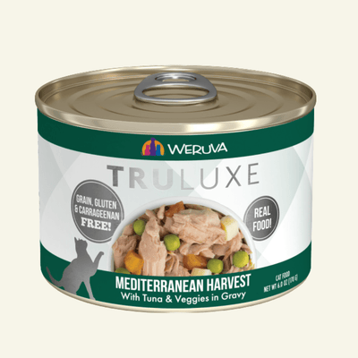 Mediterranean Harvest (Tuna & Veggies in Gravy) Canned Cat Food (3.0 oz Can/6 oz Can) - TruLuxe - PetToba-Truluxe