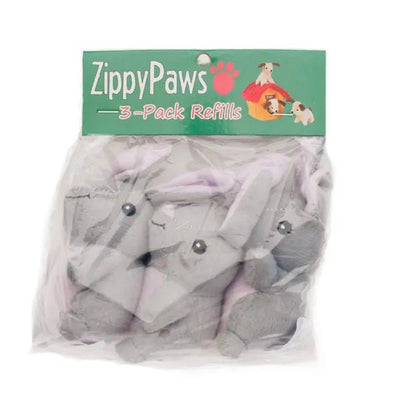 Miniz Bunnies 3 pc - ZippyPaws - PetToba-ZippyPaws