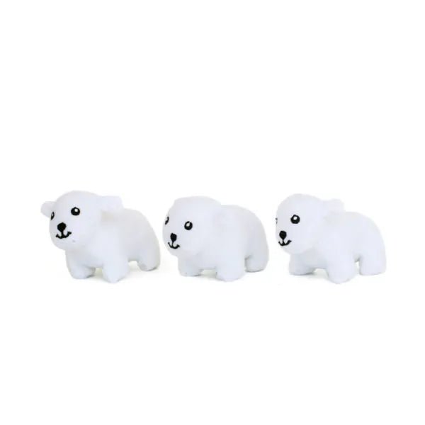 Miniz Polar Bears 3 pc - ZippyPaws