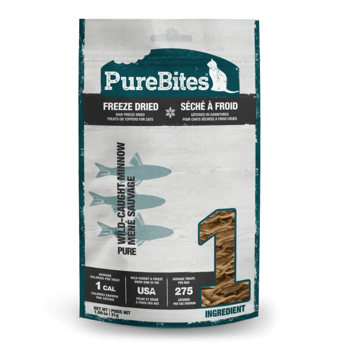 Minnow Freeze Dried Cat Treats - PureBites