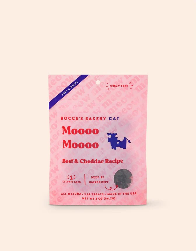 Moooo Moooo Soft & Chewy Treats - Cat Treats - Bocce's - PetToba-Bocce's Bakery