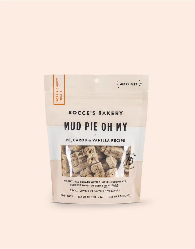 Mud Pie Oh My Soft & Chewy Treats - Dog Treats - Bocce's - PetToba-Bocce's Bakery