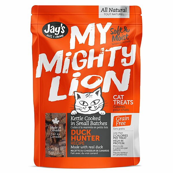 My Mighty Lion Duck - Cat Treats - Jay's