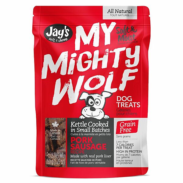 My Mighty Wolf Pork - Dog Treats - Jay's