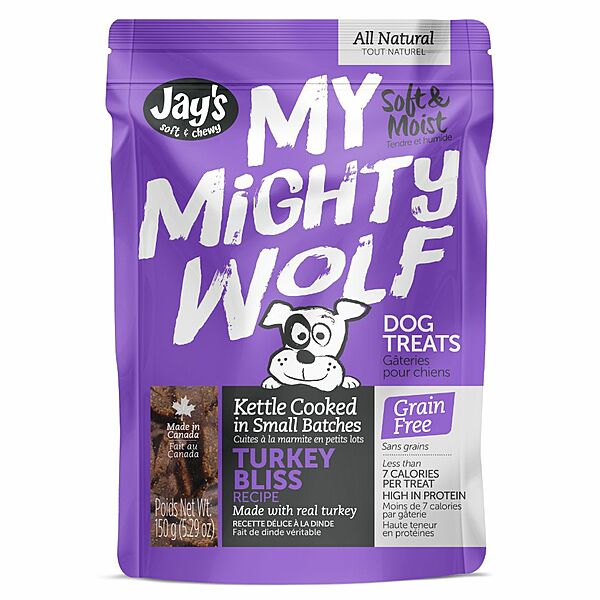 My Mighty Wolf Turkey - Dog Treats - Jay's - PetToba-Jay's