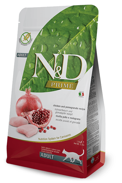 N&D Chicken & Pomegranate Adult - Dry Cat Food - Farmina - PetToba-Farmina