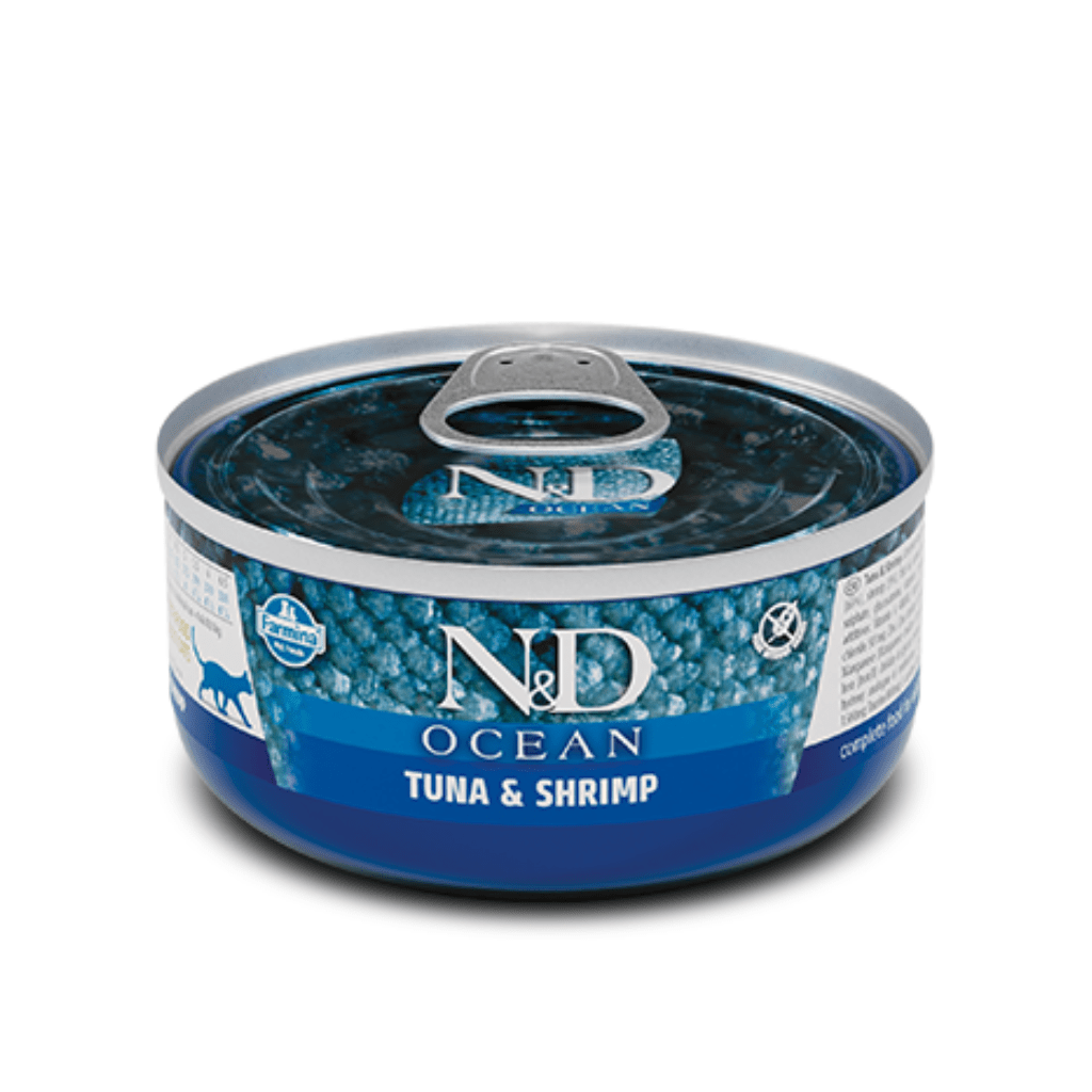 N&D Ocean Adult Tuna & Shrimp - Wet Cat Food - Farmina