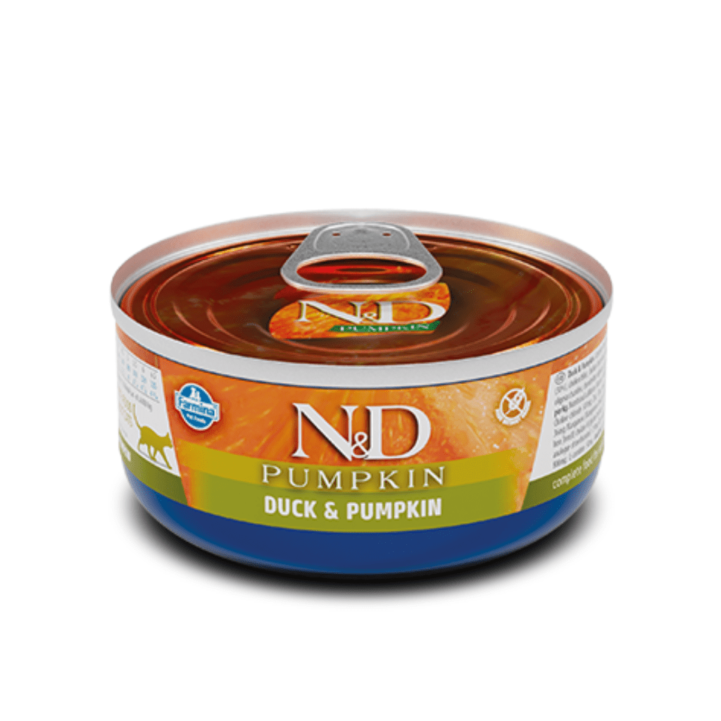 N D Pumpkin Adult Duck Pumpkin Wet Cat Food Farmina PetToba