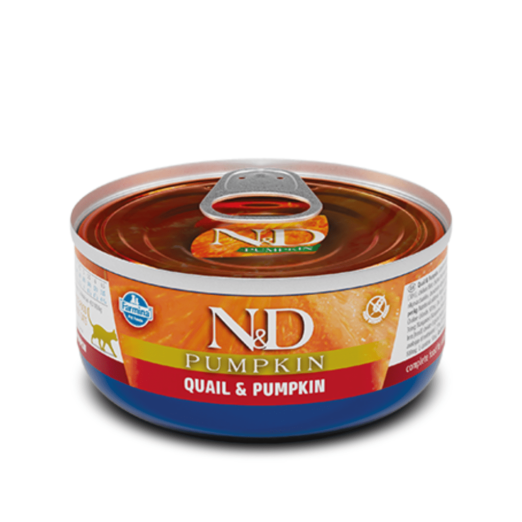 N&D Pumpkin Adult Quail & Pumpkin - Wet Cat Food - Farmina