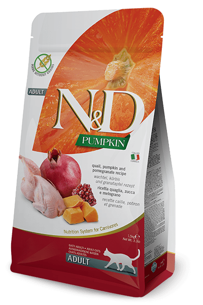 N&D Pumpkin, Quail & Pomegranate Adult - Dry Cat Food - Farmina