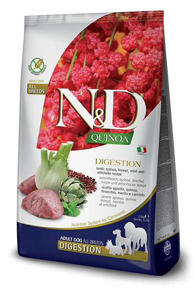 N&D Quinoa Digestion Lamb - Dry Dog Food - Farmina