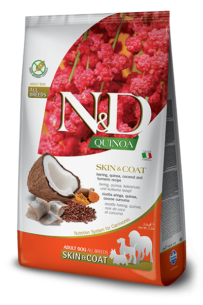 N&D Quinoa Skin & Coat Herring - Dry Dog Food - Farmina