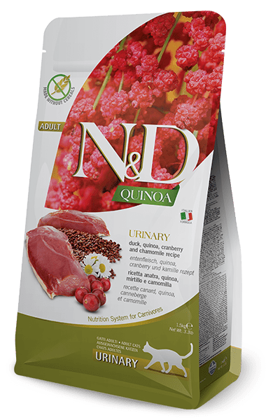 N&D Quinoa Urinary Duck - Dry Cat Food - Farmina - PetToba-Farmina