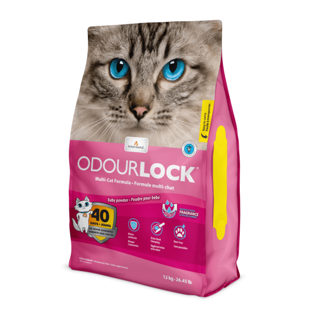 Odourlock Multi-Cat Baby Powder Cat Litter - Intersand - PetToba-Intersand