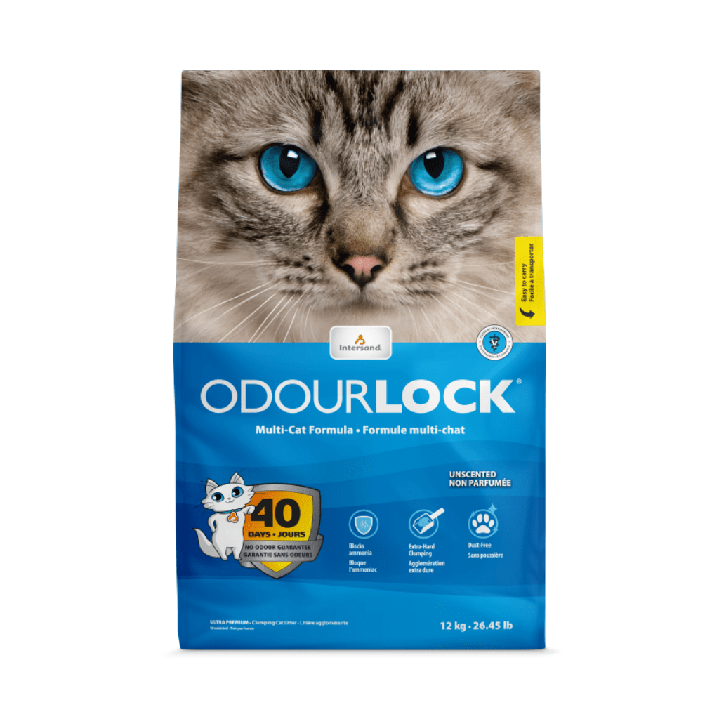 Odourlock Unscented Cat Litter - Intersand - PetToba-Intersand