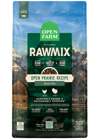 Open Prairie Grain-Free RawMix - Dry Cat Food - Open Farm