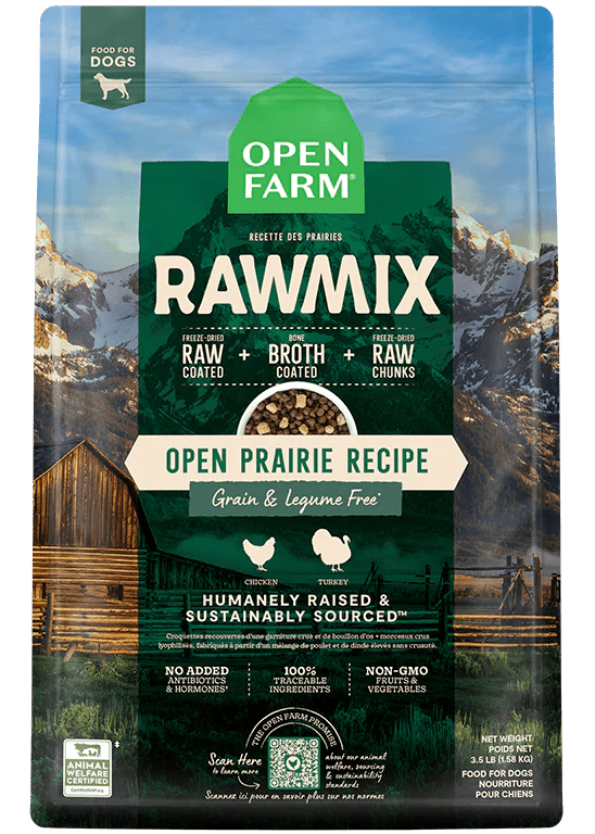Open Prairie Grain-Free RawMix - Dry Dog Food - Open Farm - PetToba-Open Farm