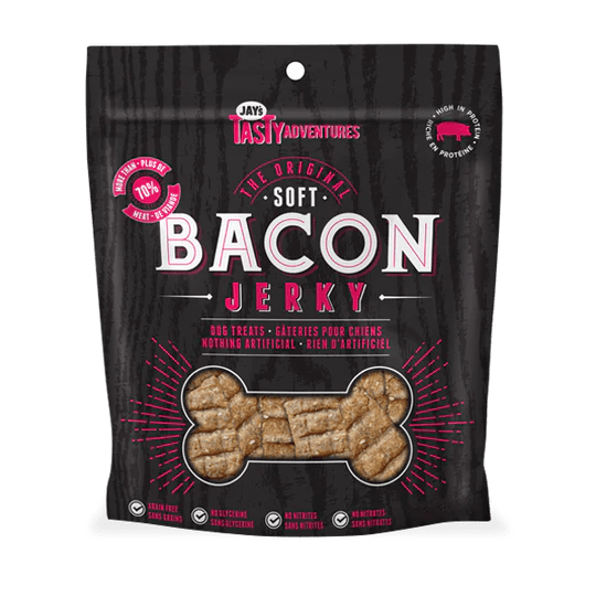 Original Soft Bacon Jerky - Dog Treats - Jay's - PetToba-Jay's