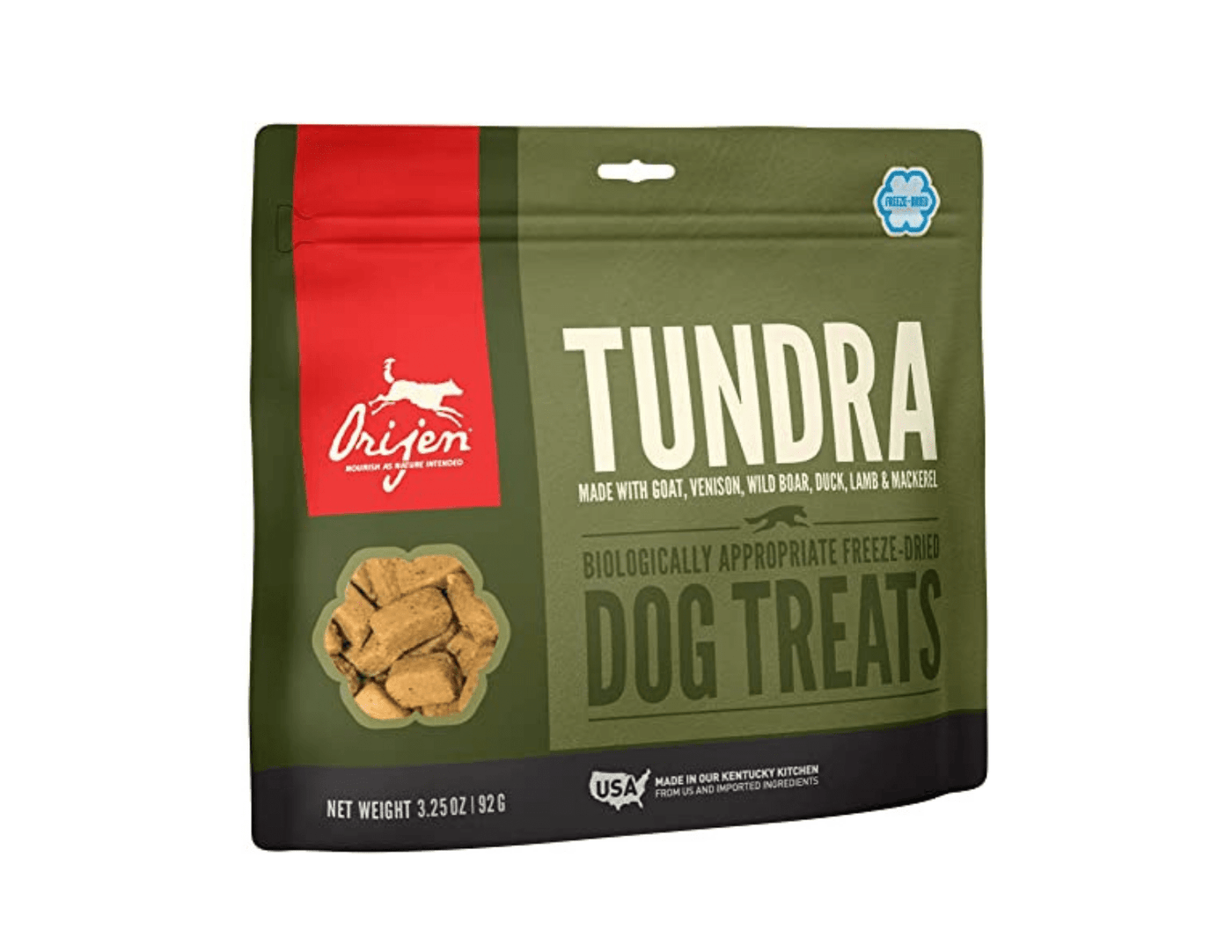Orijen Freeze-Dried Dog Treats - Tundra 92 gm