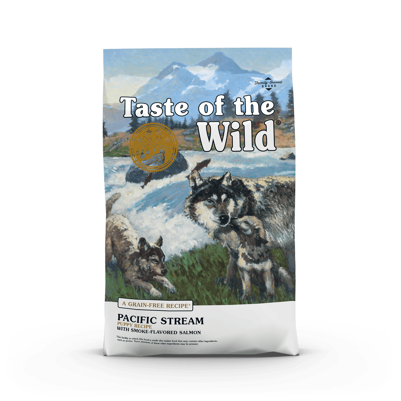 Pacific Stream Puppy Recipe-Flavored Salmon - Dry Dog Food - Taste Of The Wild - PetToba-Taste of the Wild