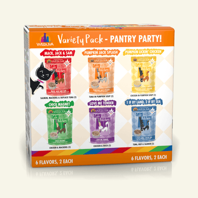 Pantry Party Pouch Variety Pack Cat Food - Cats in the Kitchen - PetToba-Cats in the Kitchen