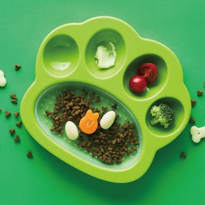PAW 2-IN-1 Mini Slow Feeder & Lick Pad Green Easy - Pet Dream House