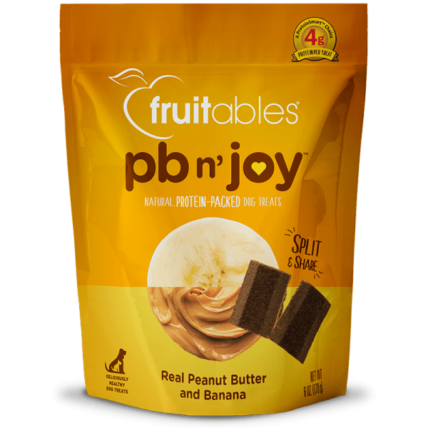PB n' Joy Peanut Butter & Banana Bars Dog treats 170 g - Fruitables