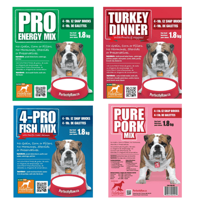 Combo Case - Frozen Raw Dog Food - Perfectly Raw