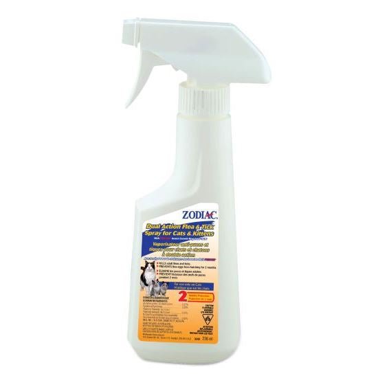 Pet Spray Flea/Tick Spray 236 ml - Cats - Zodiac