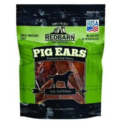 Pig Ears-Natural 10pk - Dog Treats - Redbarn - PetToba-Redbarn