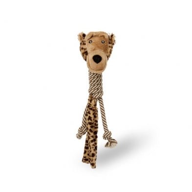 Plush Dog Toy with Cotton Long Neck 15'' Monkey - Dog Toy - Bud'z