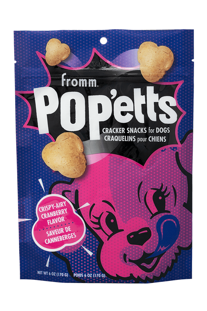 Pop'etts Crispy Airy Cranberry Cracker - Dog Treats - Fromm - PetToba-Fromm