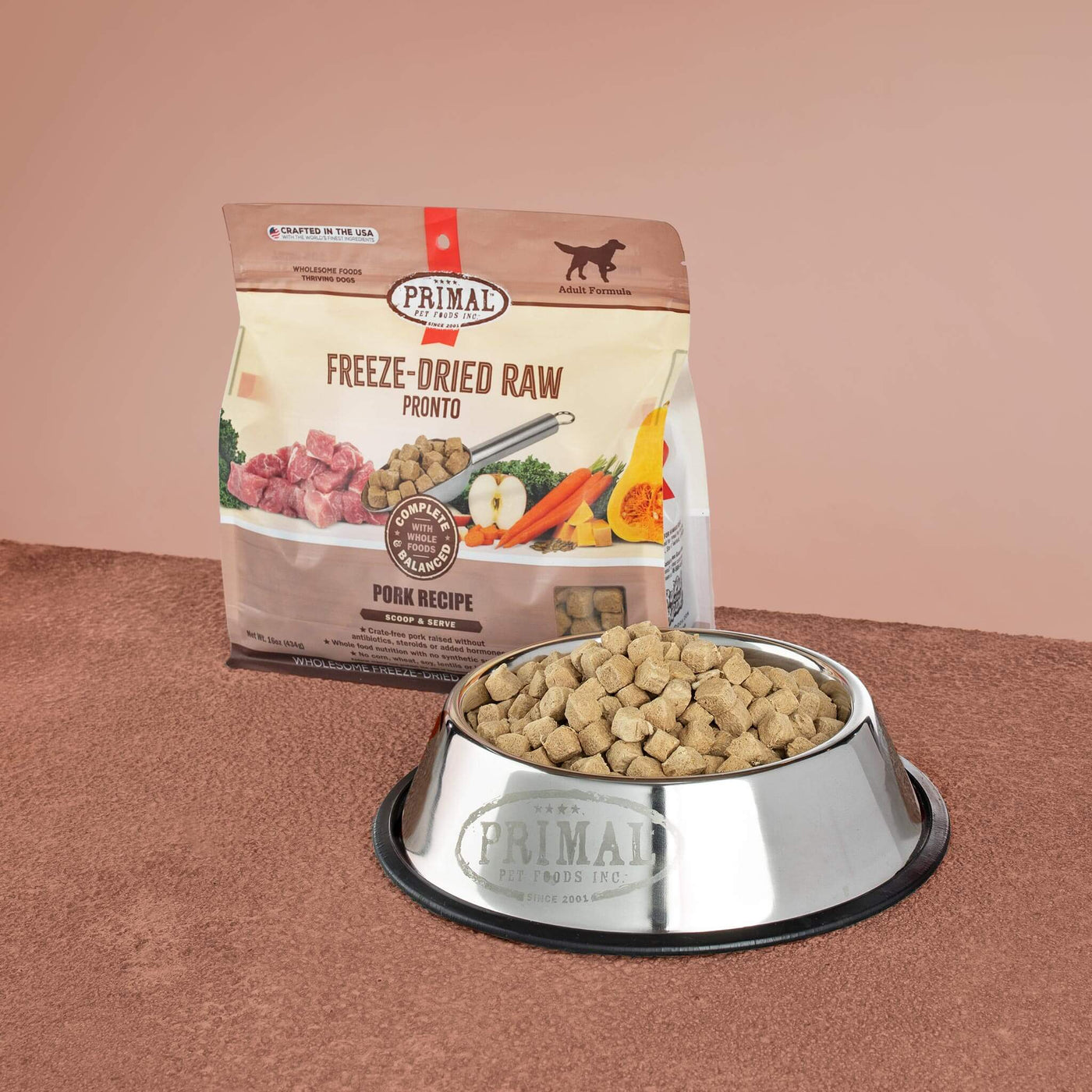 Pork Recipe Raw Pronto  - Freeze-Dried Dog Food - Primal Pet Foods