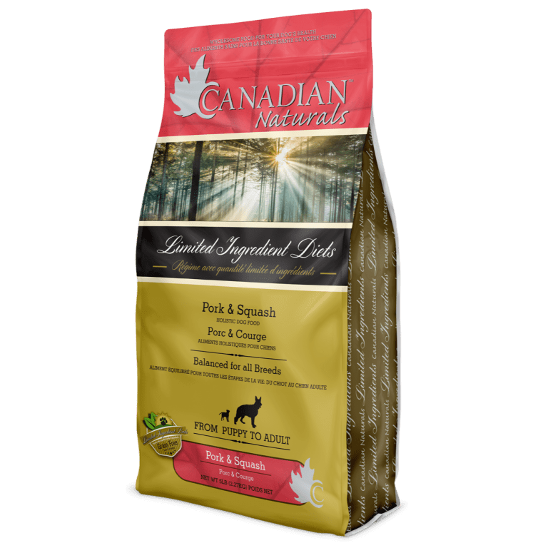 Pork & Squash Recipe for Dogs - Dry Dog Food - Canadian Naturals