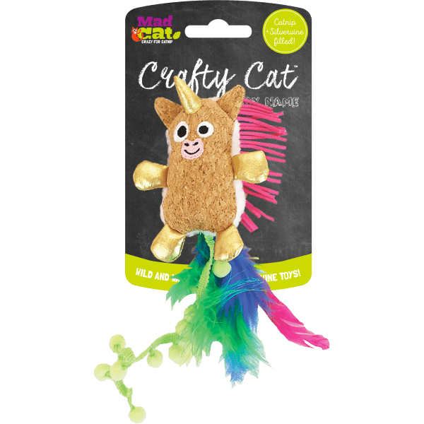 Prancing Pom Unicorn - Cat Toys - Mad Cat