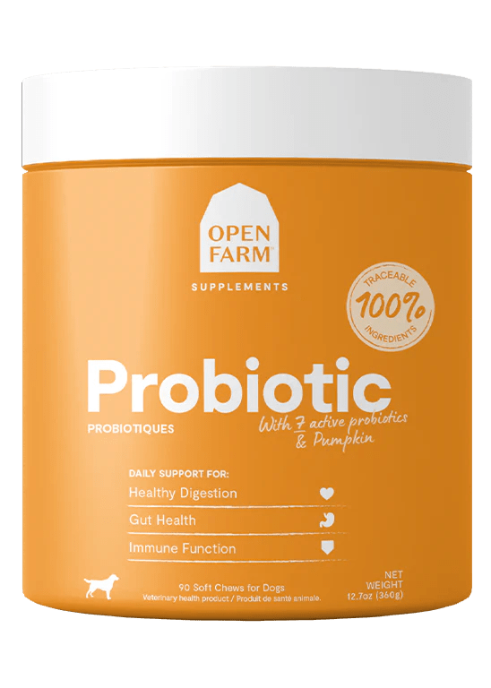 Probiotic Supplement Chews for Dogs - Dog Supplements - Open Farm